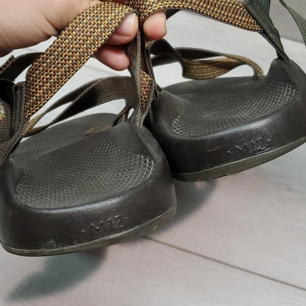 Chaco Mens Z/2 Classic Outdoor hiking Highland wood Sandals Flats shoes sz 12